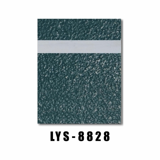 Folha de gravura verde escura com textura grossa