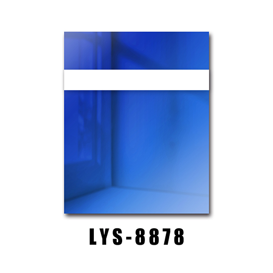 Folha de plástico ABS azul resistente a altas temperaturas