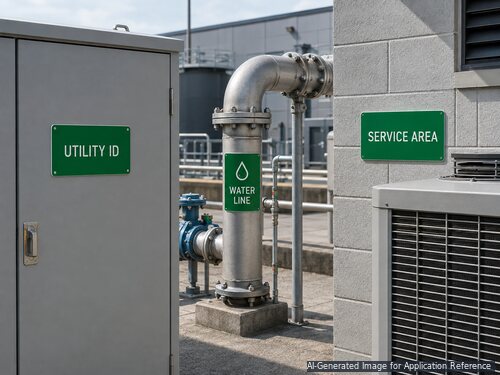 UV-resistant smooth green white engraving plastic for outdoor utility identification